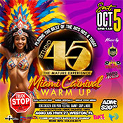 STUDIO 45 Miami Carnival Warm Up